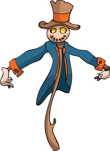354x486 Scarecrow Clipart Scarecrow Clip Art Image 2