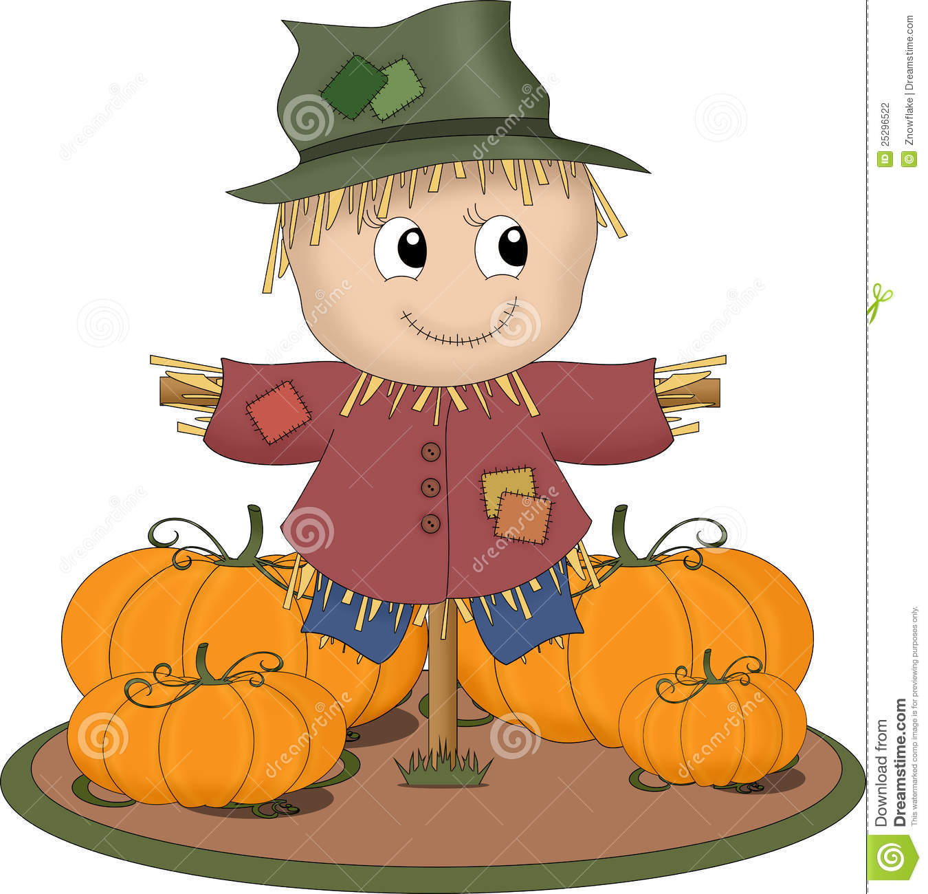 1350x1300 Scarecrow Clip Art