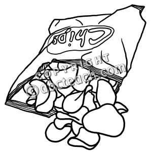 300x300 Clip Art Potato Chips Clipart