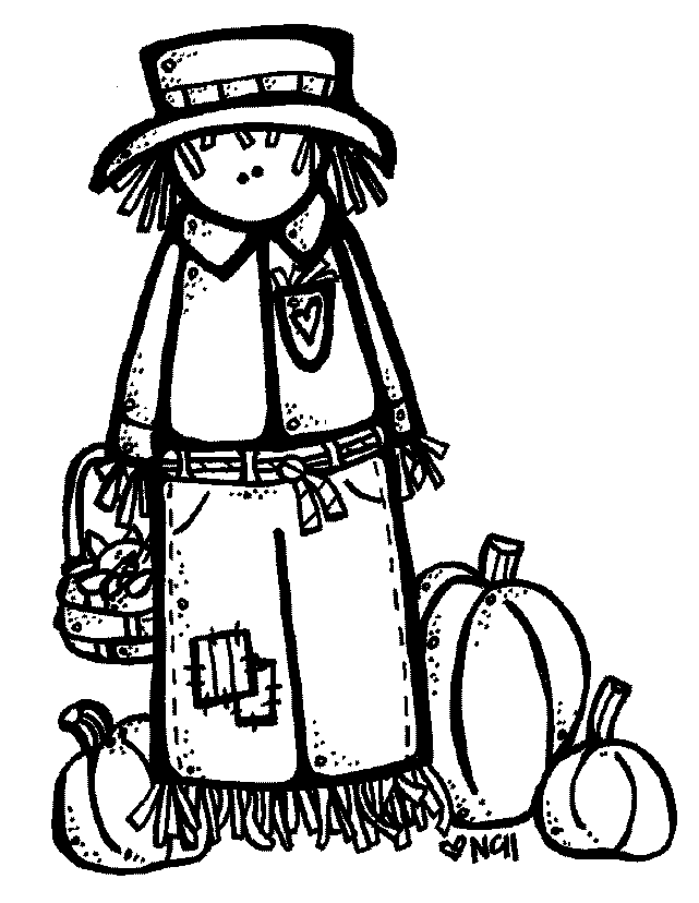 641x828 Clip Art Scarecrow