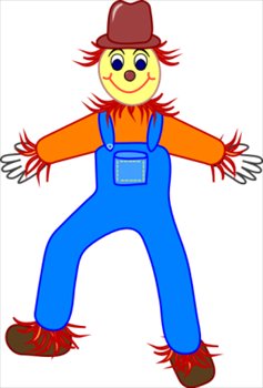 237x350 Scarecrow Clipart Free
