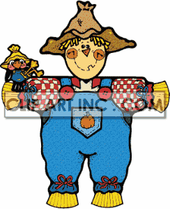 244x300 Scarecrow Clipart Funny