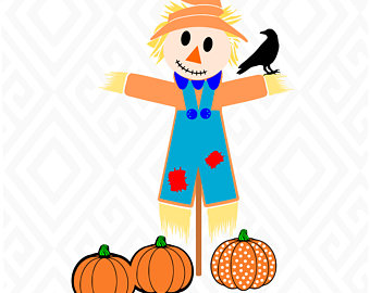 340x270 Scarecrow Svg File Etsy