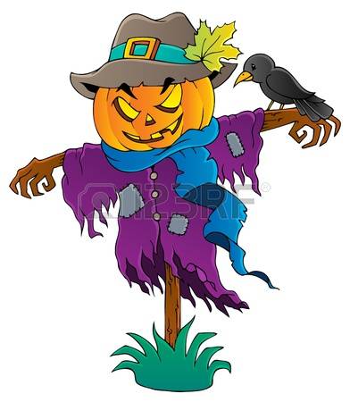 392x450 Top 57 Scarecrow Clip Art