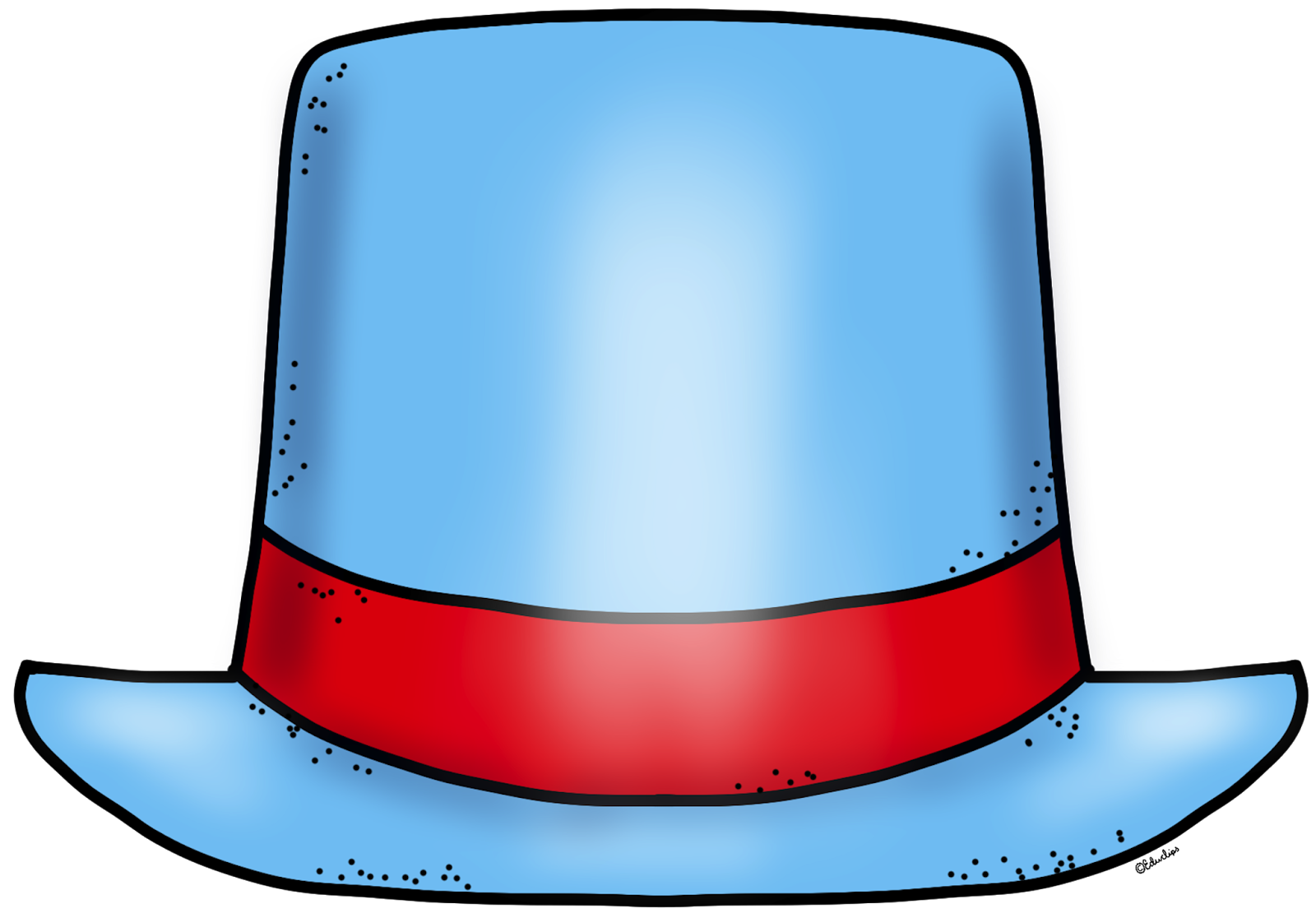 1600x1116 Top Hat Clipart Blue Hat