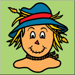 304x304 Clip Art Scarecrow 3 Color I Abcteach