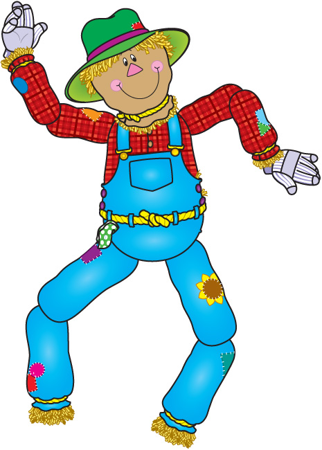 465x650 Scarecrow Clipart