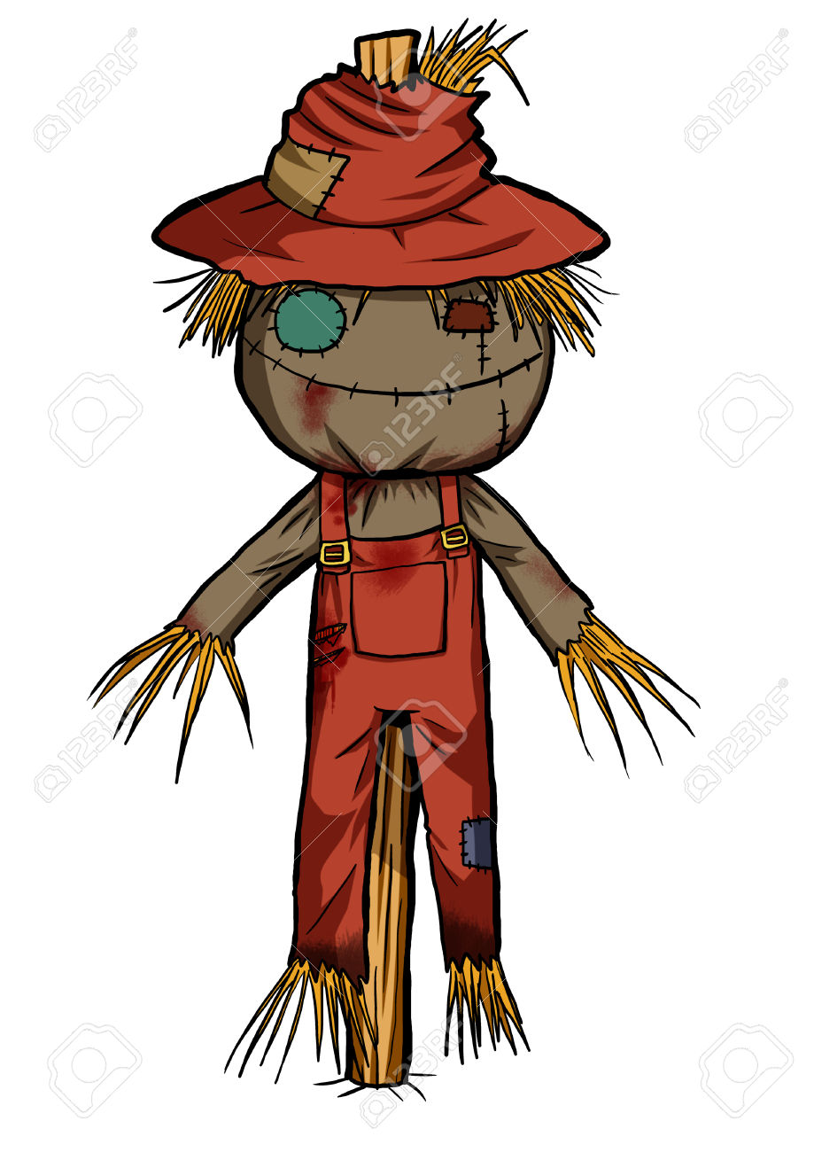 919x1300 Cute Boy Scarecrow Clipart