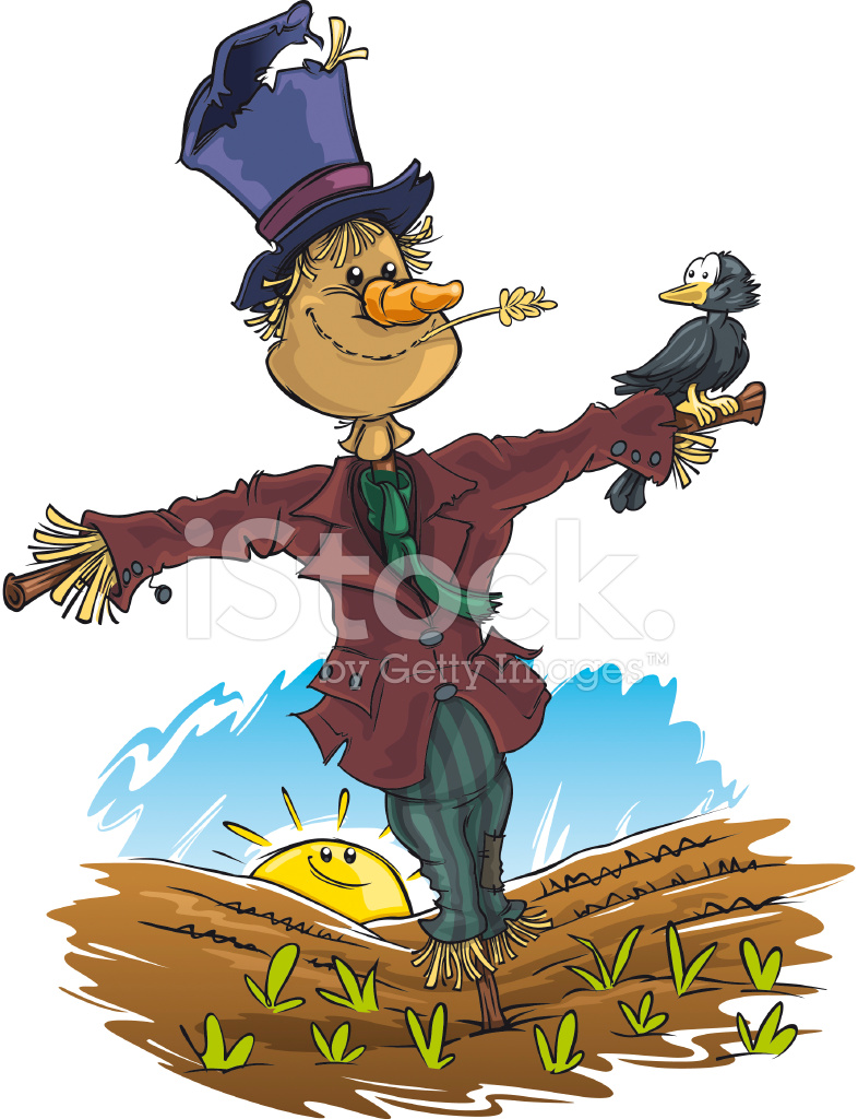 786x1024 Mr Scarecrow Stock Vector