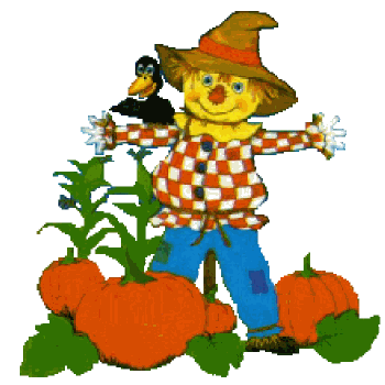 350x350 Scarecrow Clipart Animated