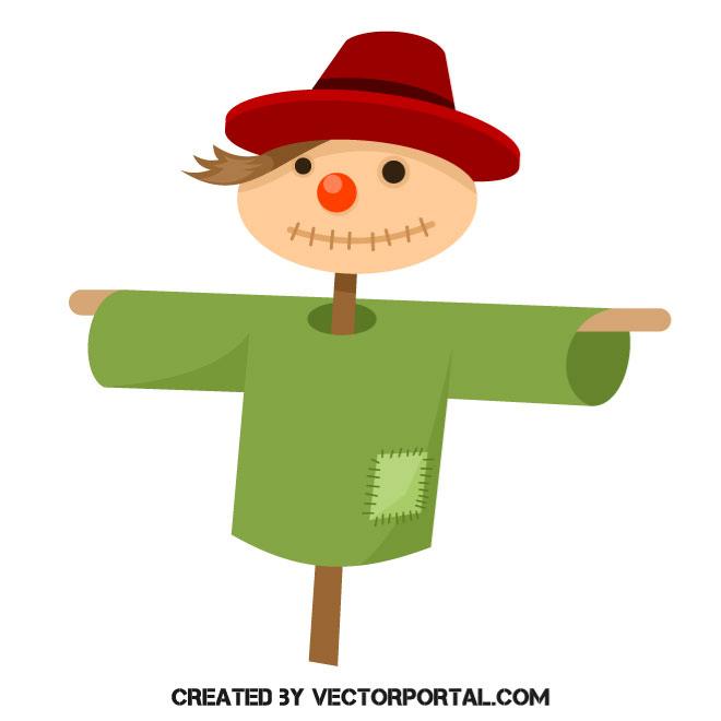 660x660 Scarecrow Vector Image