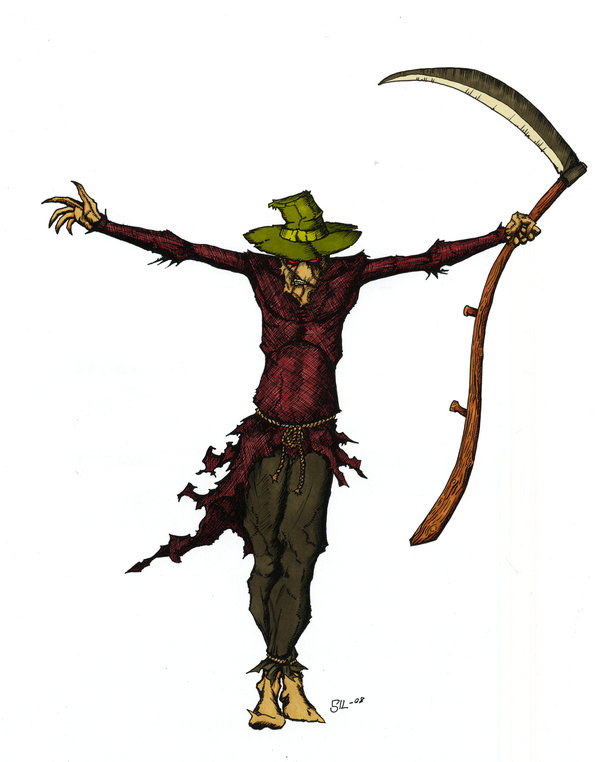 600x762 The Scarecrow By Borkum