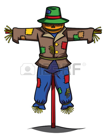 347x450 Scary Scarecrow Royalty Free Cliparts, Vectors, And Stock