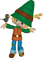 168x224 Thanksgiving Turkeys And Scarecrows Clip Art