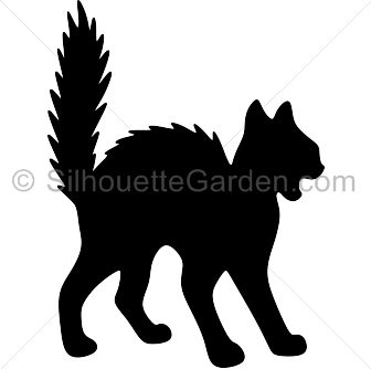 336x334 Scary Cat Silhouette Clip Art. Download Free Versions Of The Image