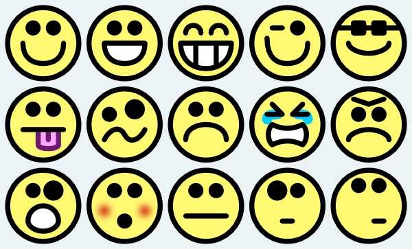 600x363 Smiley Face Emotions Emoji Faces Clip Art And Scared Face