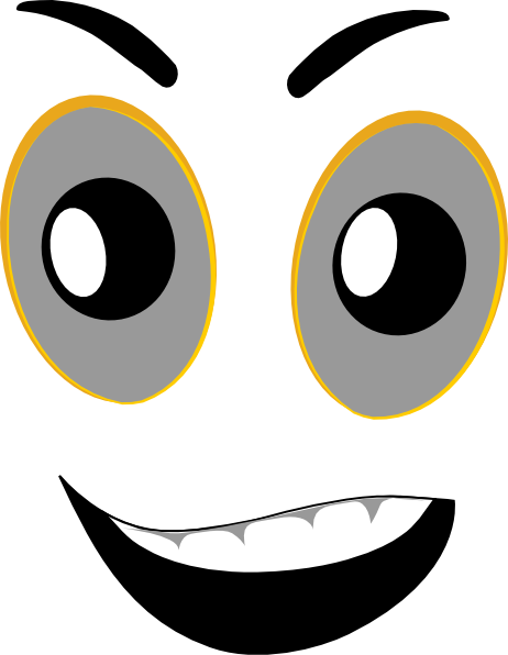 462x596 Scared Face Clip Art