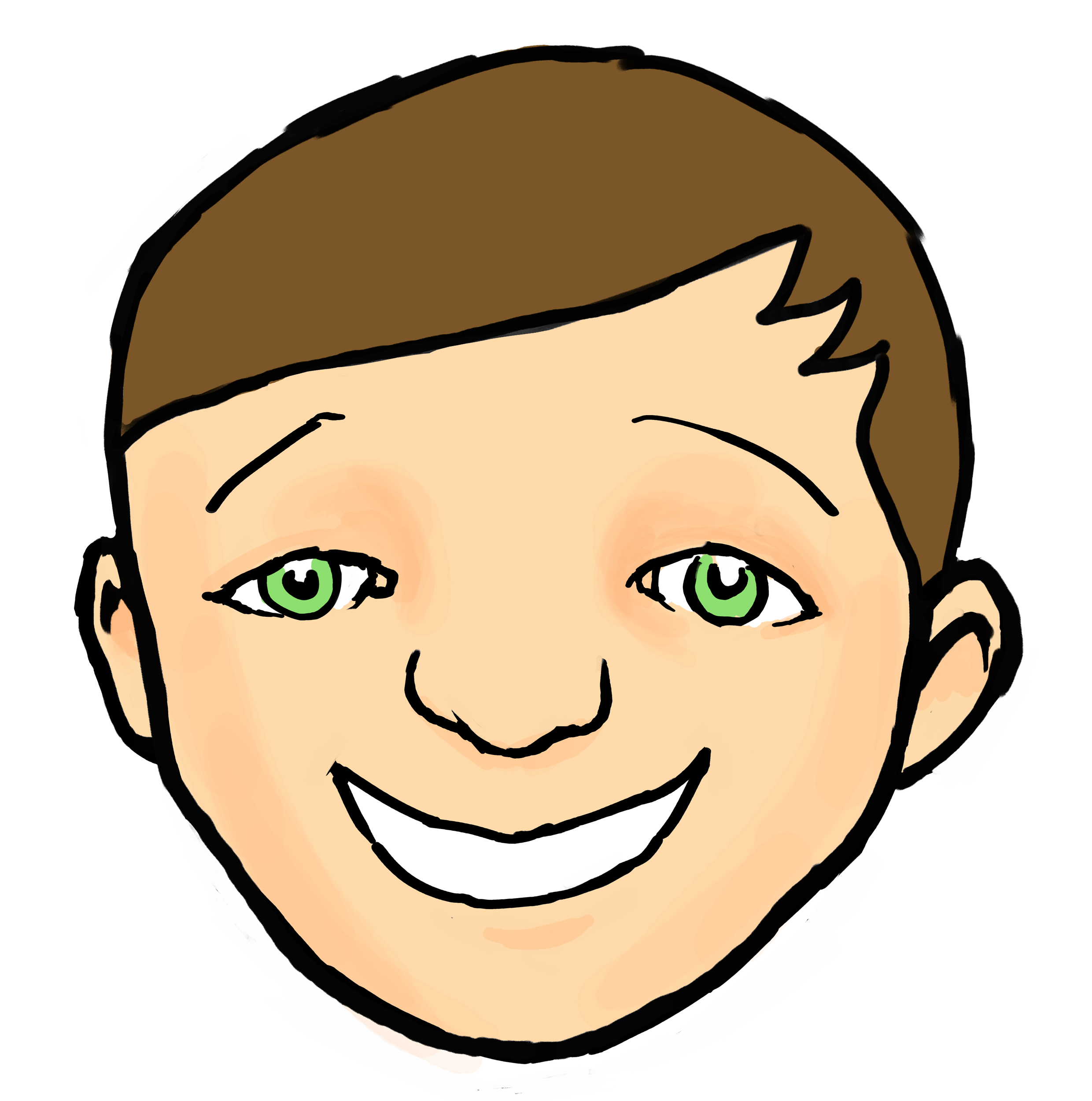 2480x2501 Clip Art Face