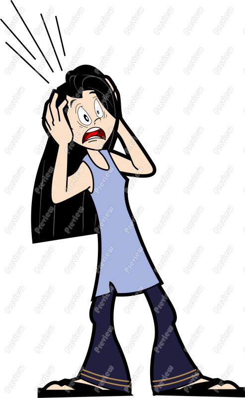 493x800 Scared Female Character Clip Art