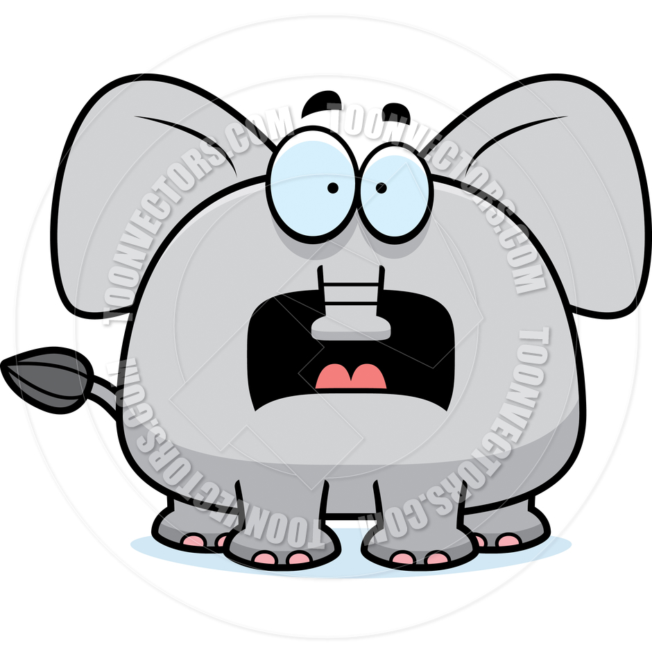 940x940 Elephant Clipart Scared
