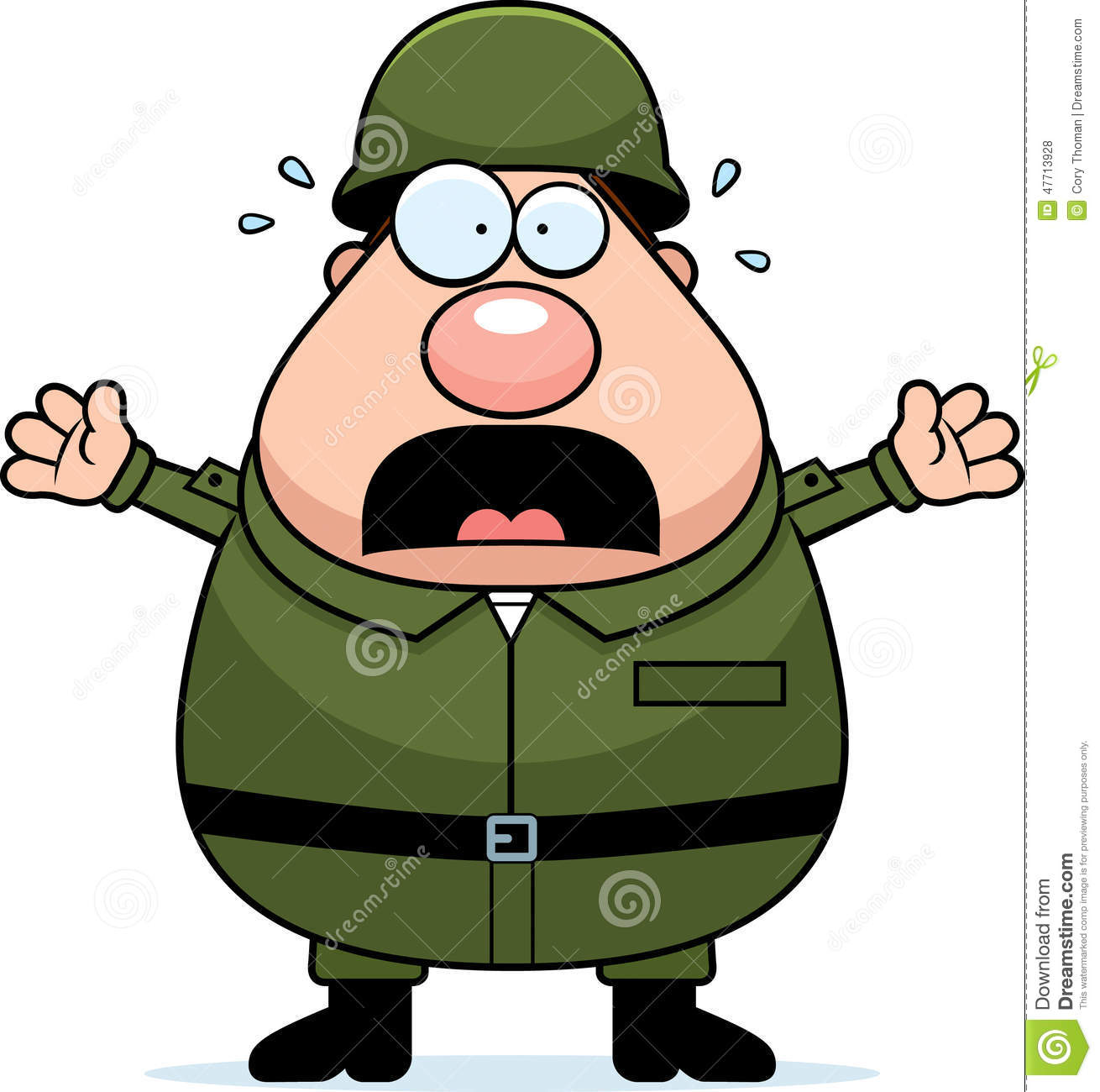 1310x1300 Army Clipart Scared