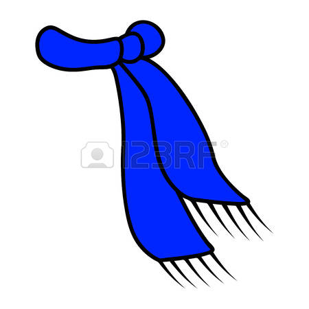 450x450 Scarf Clipart Blue