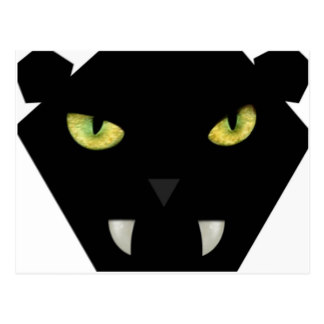 324x324 Cat Face Green Eyes Postcards Zazzle