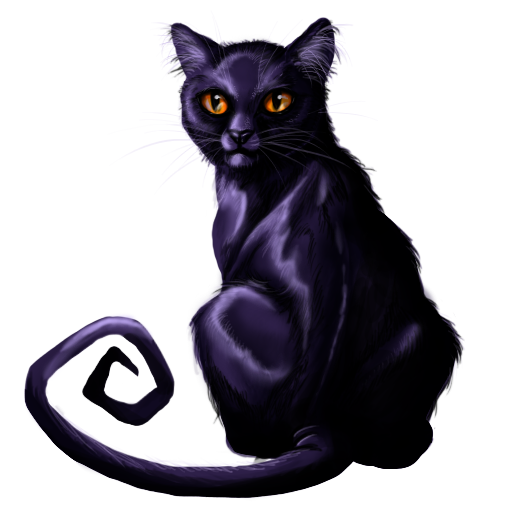 512x512 Halloween Scary Black Cat Png Image Royalty Free Stock Png