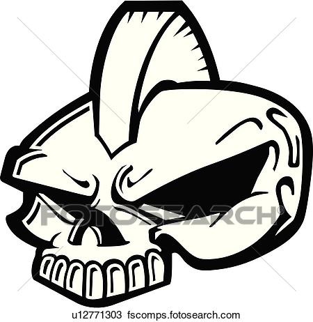 450x462 Clipart Of Skull, Skulls, Death, Doom, Creepy, Scary, Extreme