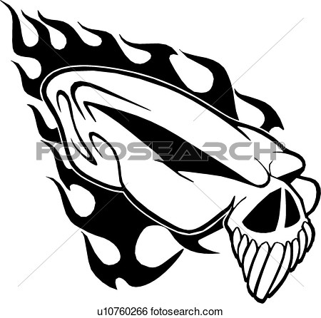 450x446 Scary Clip Art