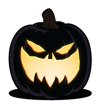 Scary Halloween Pumpkin Clipart | Free download on ClipArtMag
