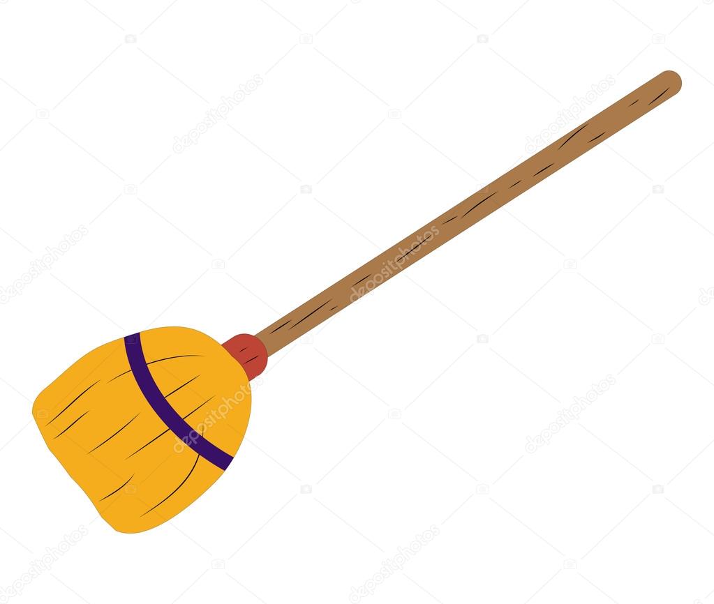 1023x866 Halloween Creepy Scary Witches Broomstick Vector Symbol Icon Des