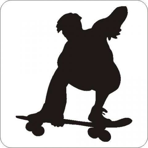 480x480 Aufkleberaffe