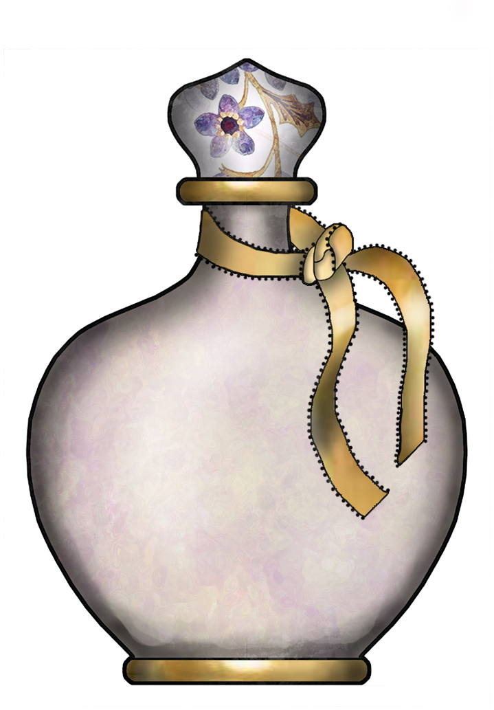 719x1033 Perfume Bottle Clipart