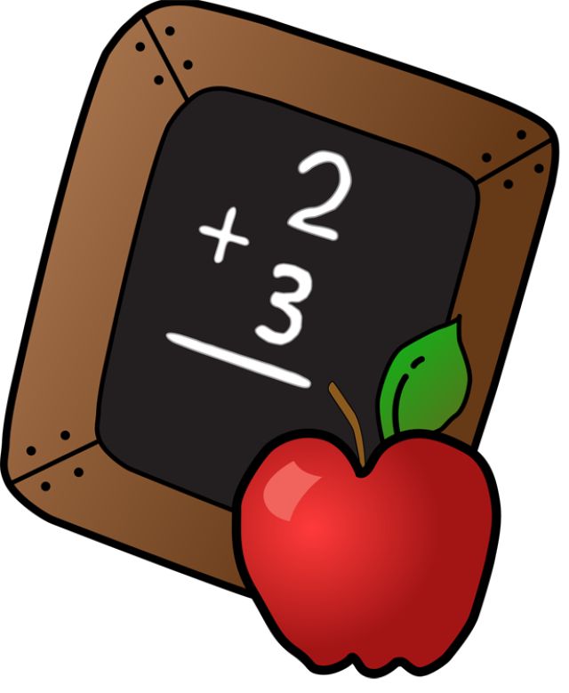 640x779 Clipart School Apple