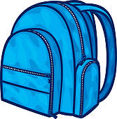 167x170 School Bag Clip Art