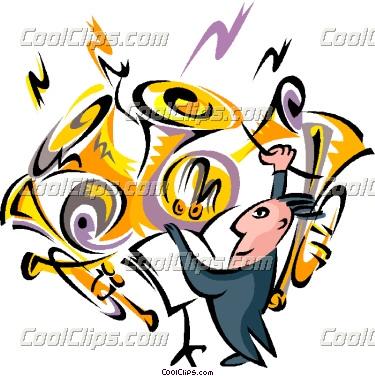 375x376 Band Director Clipart