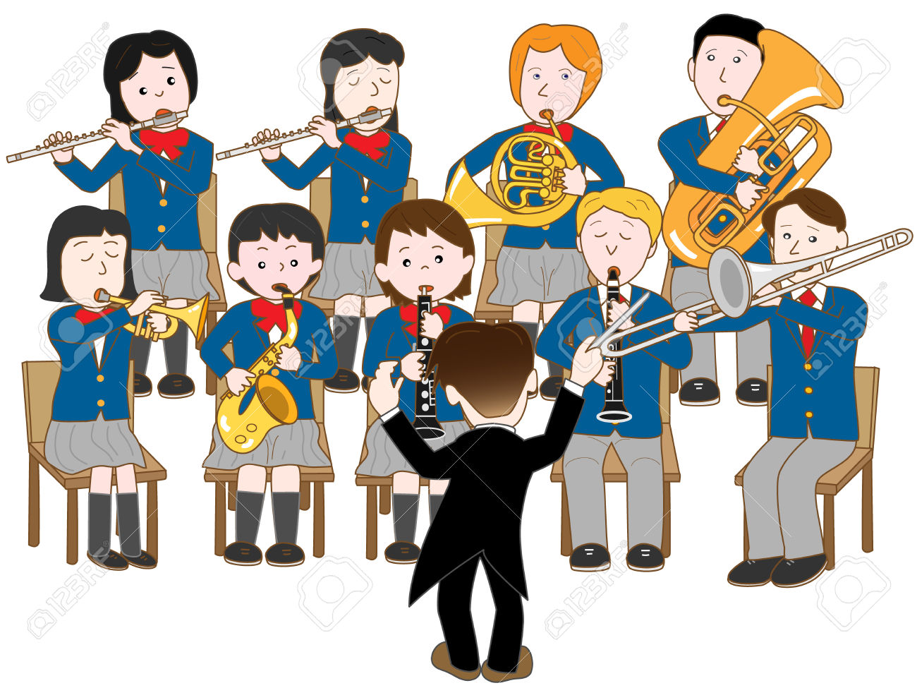 School Band Clipart | Free download on ClipArtMag