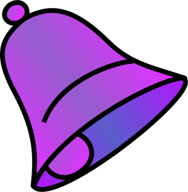 600x614 Bell Clipart