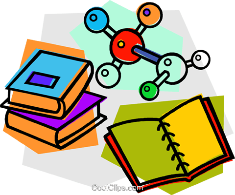 480x400 School Project, Physics Royalty Free Vector Clip Art Illustration