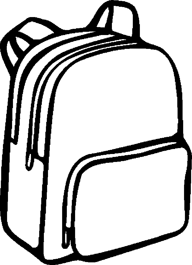 652x900 Bag Clipart School Supply