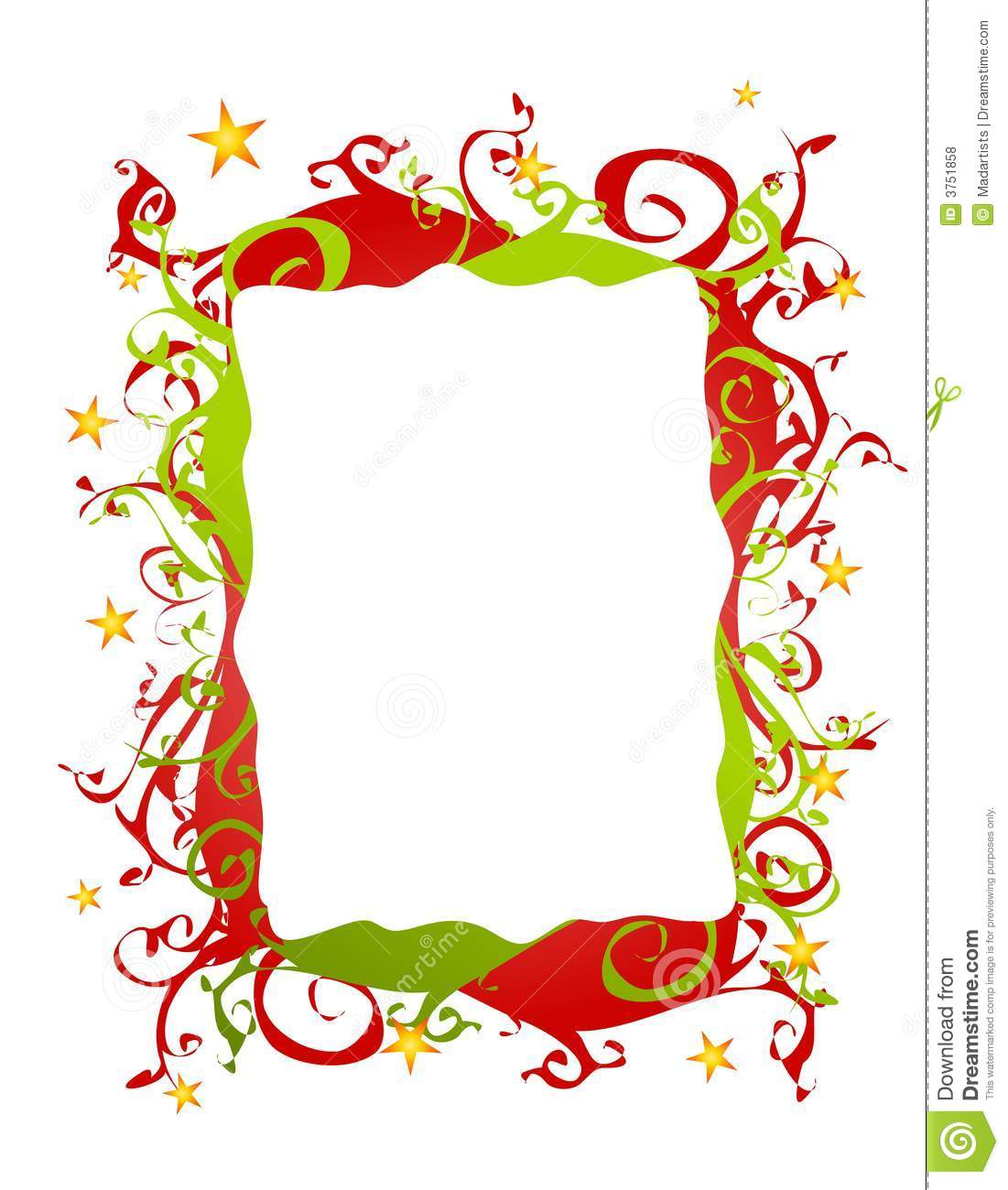 1101x1300 New Year's Border Clip Art