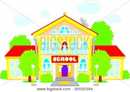 450x318 Place Clipart Elementary School Building
