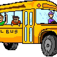 School Bus Animated