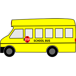 300x300 Moving School Bus Animated Svg Clipart Free Download Clipart