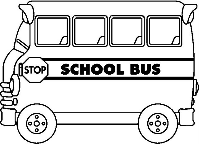 640x465 Coloring Pages School Buses Trends Coloring Coloring Pages