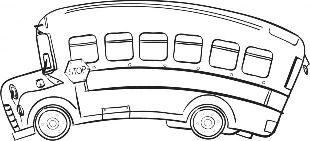 618x282 Coloring Amusing School Bus Printable. Magic School Bus Digestion