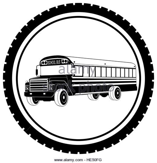 520x540 School Bus Black And White Stock Photos Amp Images