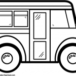 150x150 Black And White School Bus Clipart