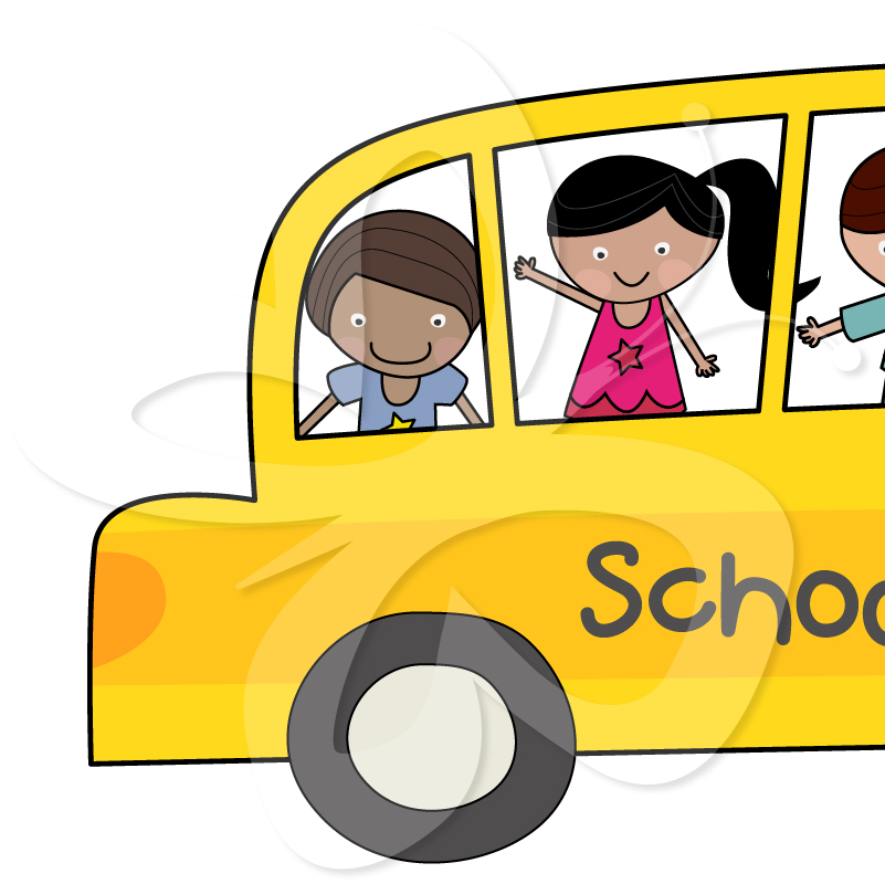 801x800 Laufuhr Test Images School Bus Border Clip Art